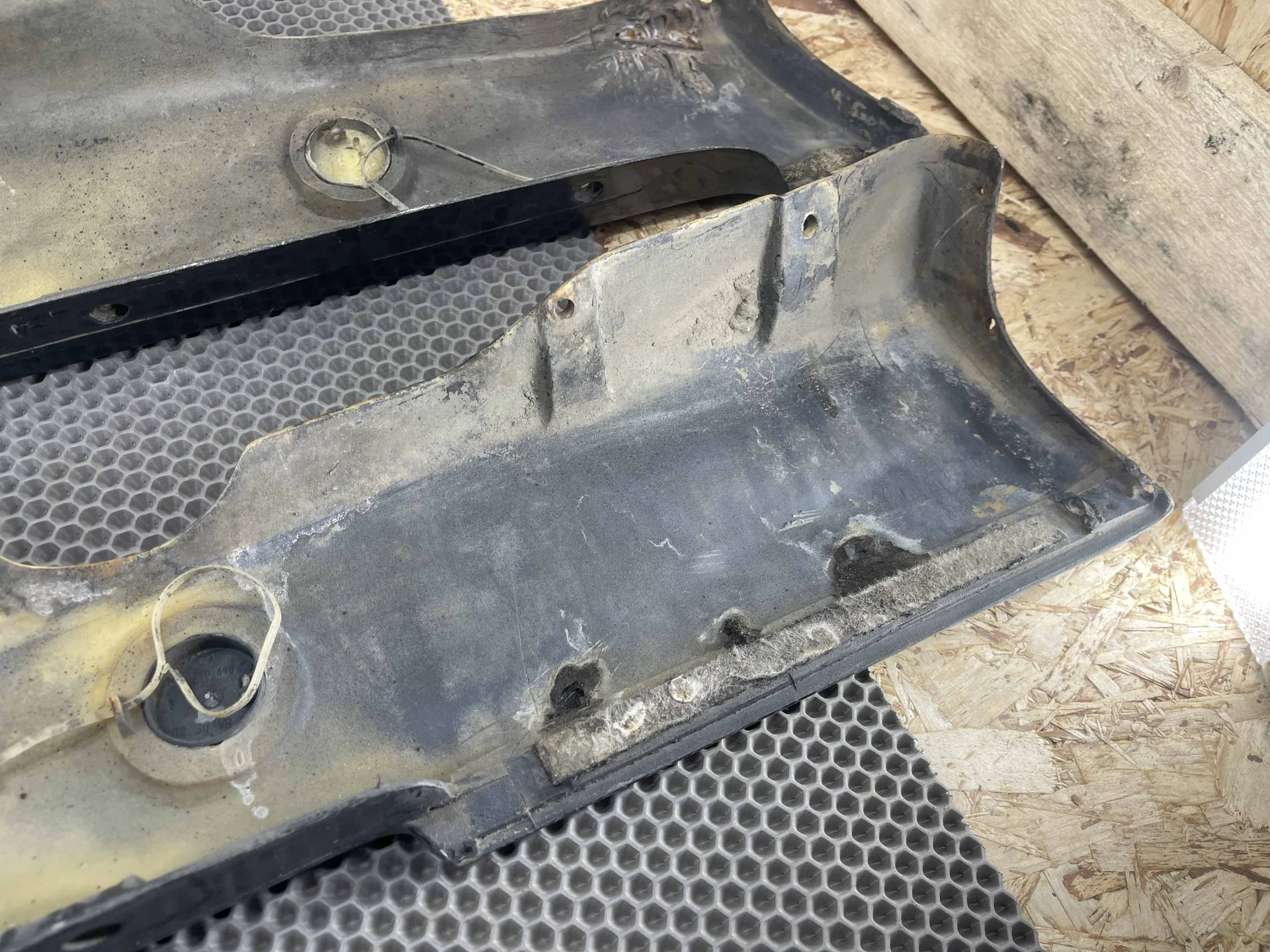 Накладки порогов комплект Mercedes-Benz W210 119 HWA2106980154 - миниатюра 7