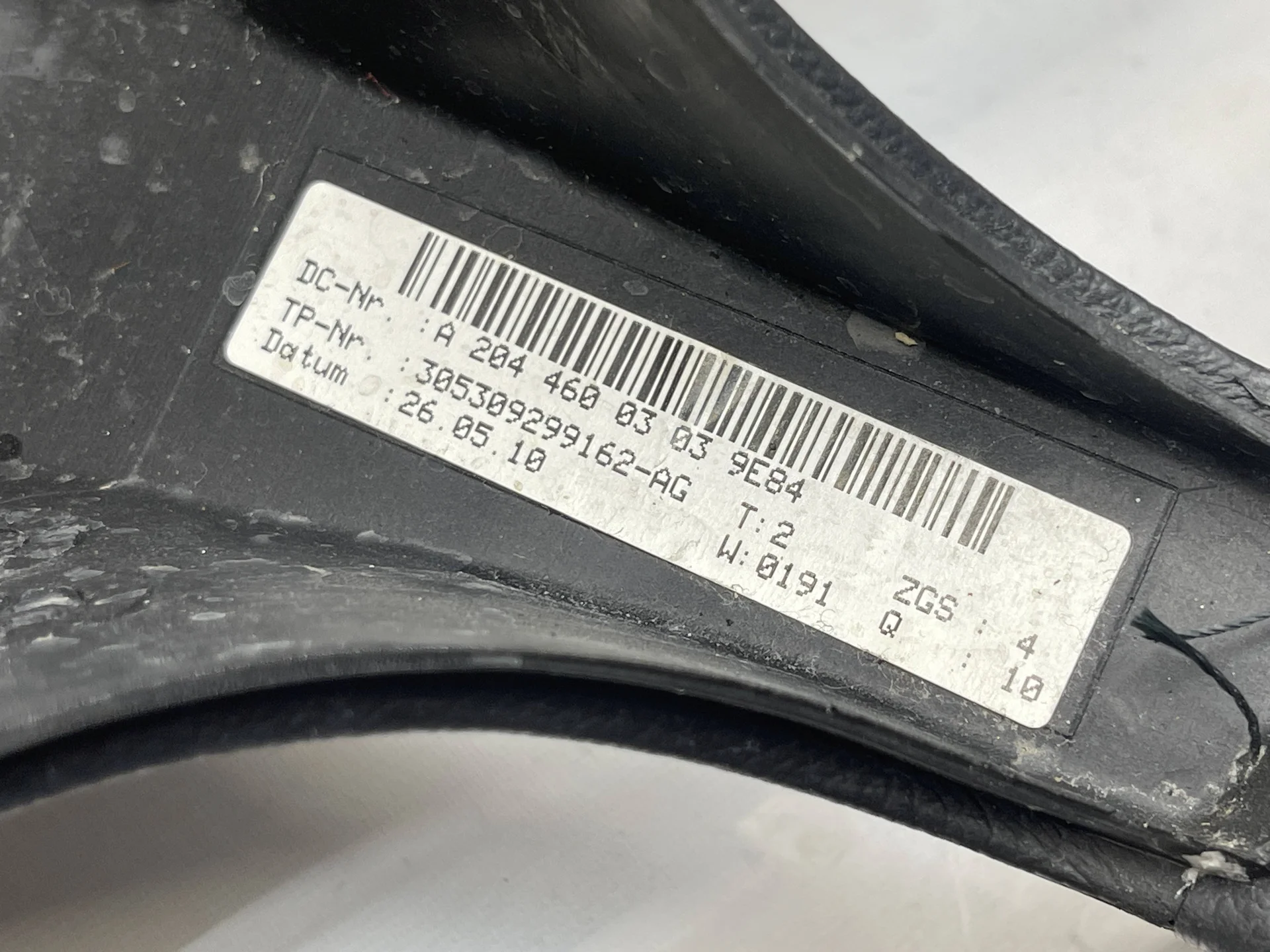 Руль Mercedes-Benz W204 271 A2044600303 - миниатюра 5