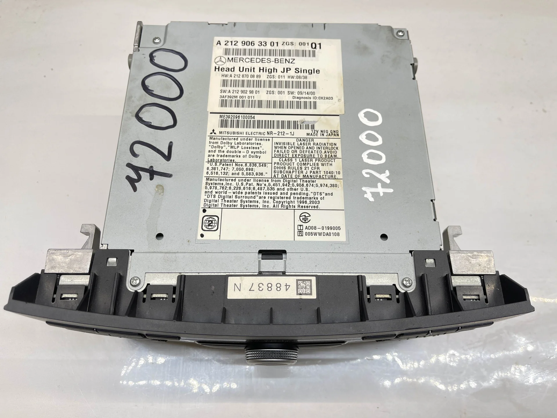 Команд Mercedes-Benz W212 272 A2129063301 - миниатюра 2