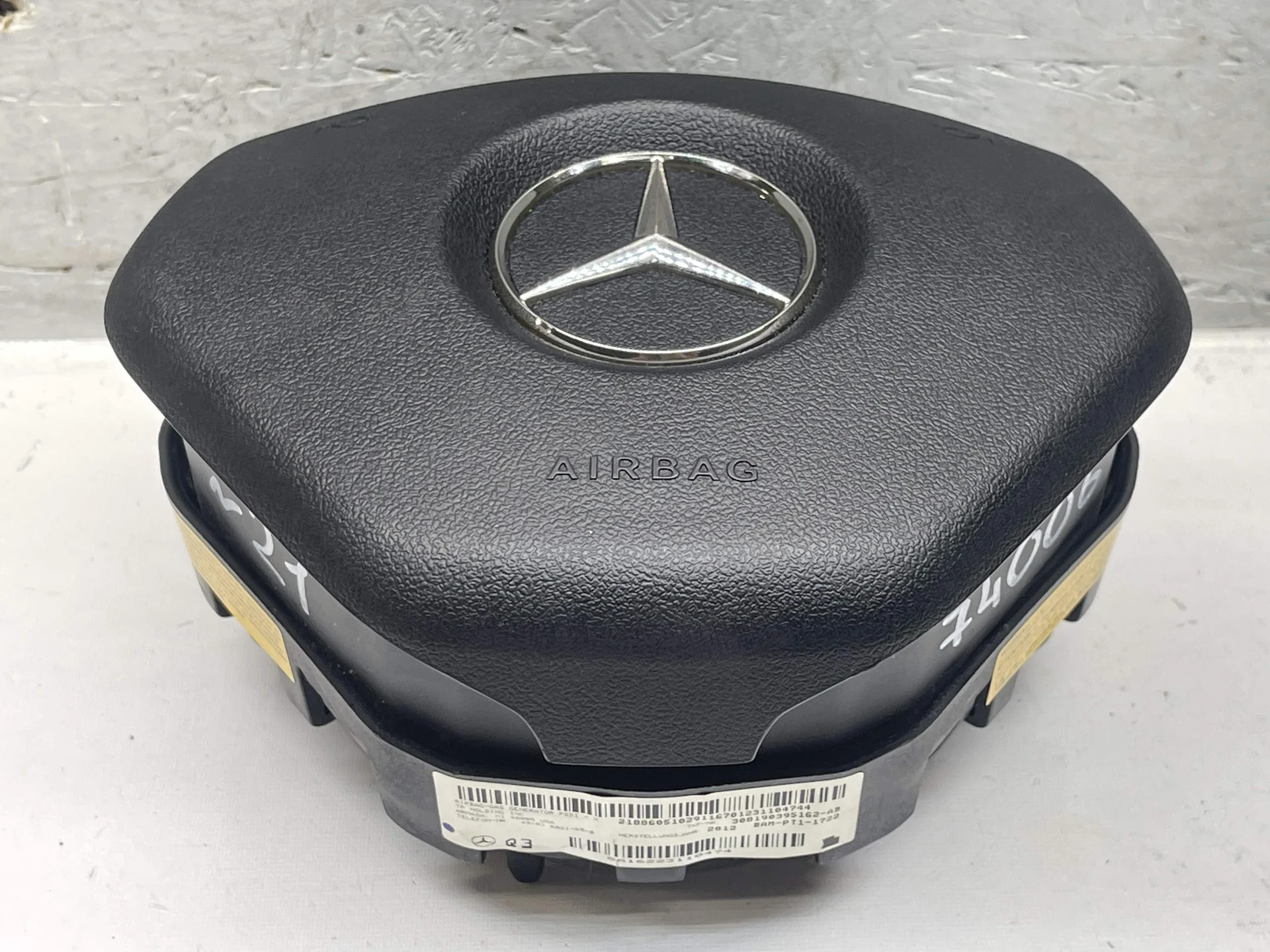 Подушка безопасности в руль Mercedes-Benz W176 270 A2188605102 - миниатюра 3