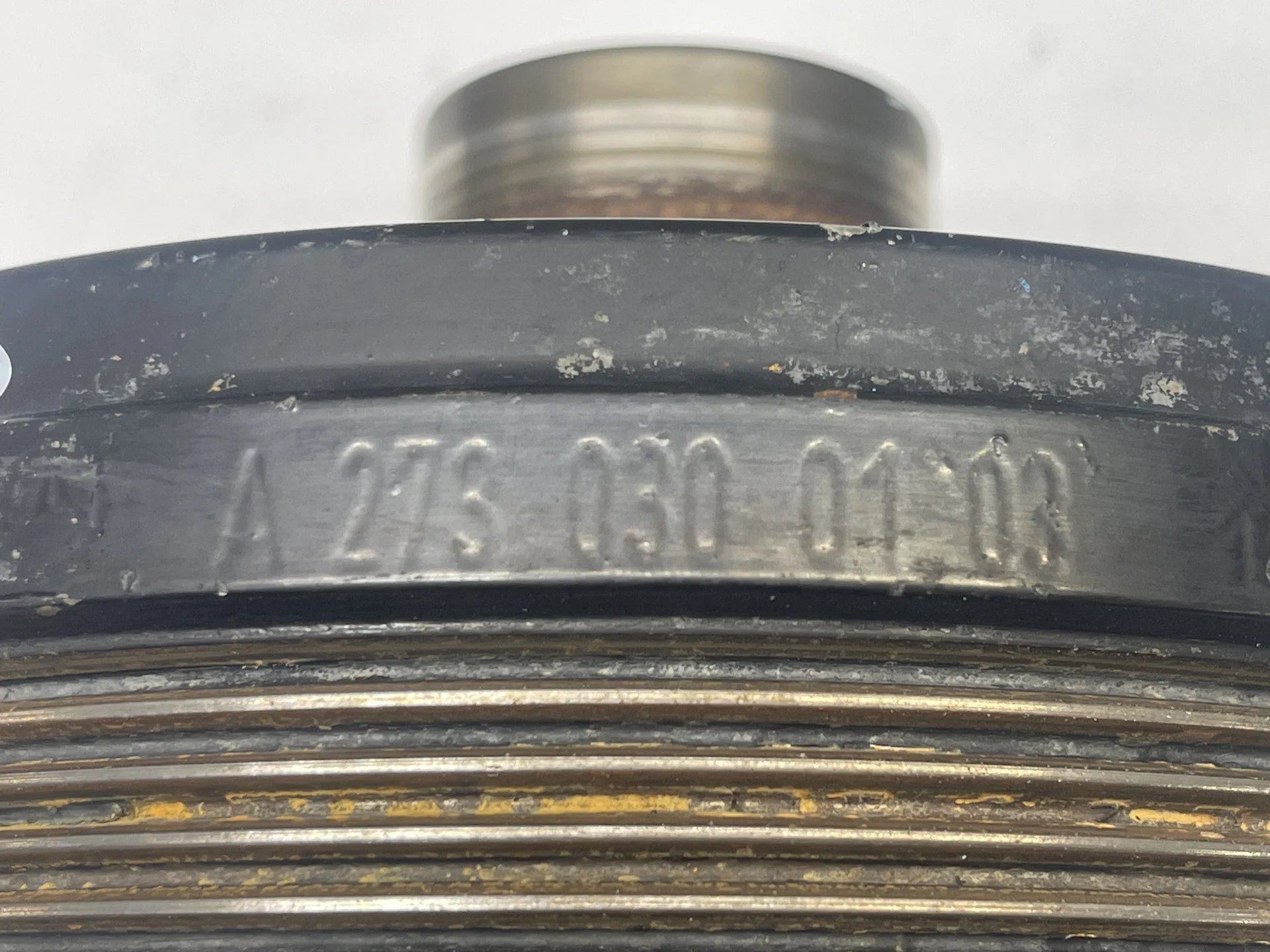 Шкив коленвала Mercedes-Benz W221 273 A2730300103 - миниатюра 3