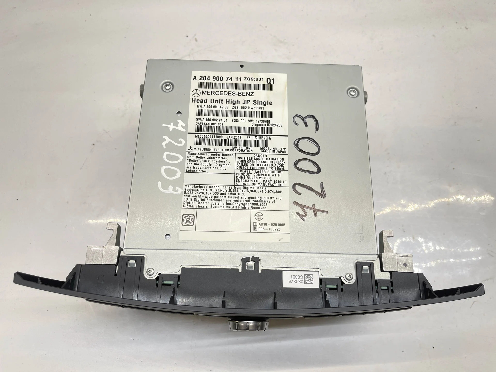 Команд Mercedes-Benz W204 271 A2049007411 - миниатюра 2