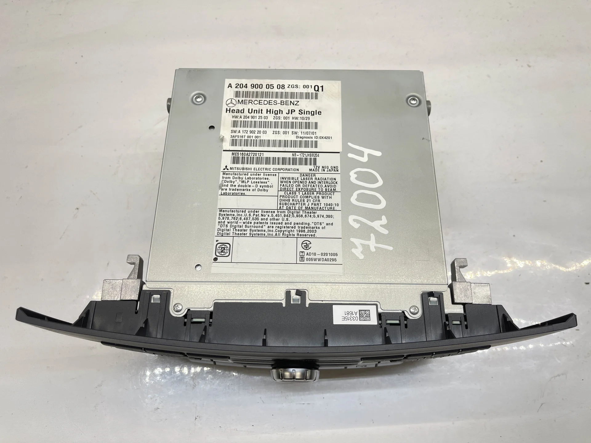 Команд Mercedes-Benz W204 271 A2049000508 - миниатюра 2