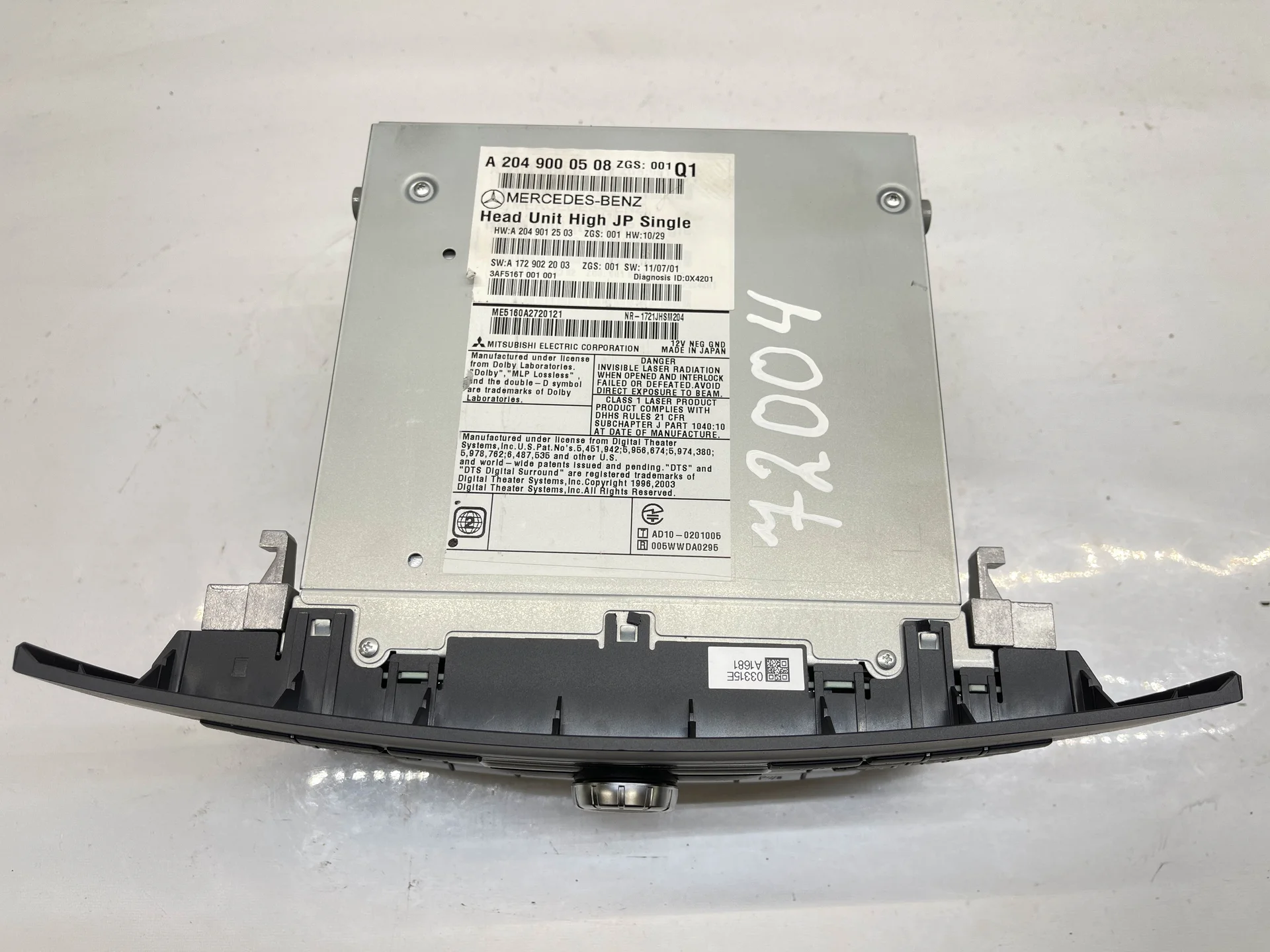 Команд Mercedes-Benz W204 271 A2049000508 - миниатюра 3