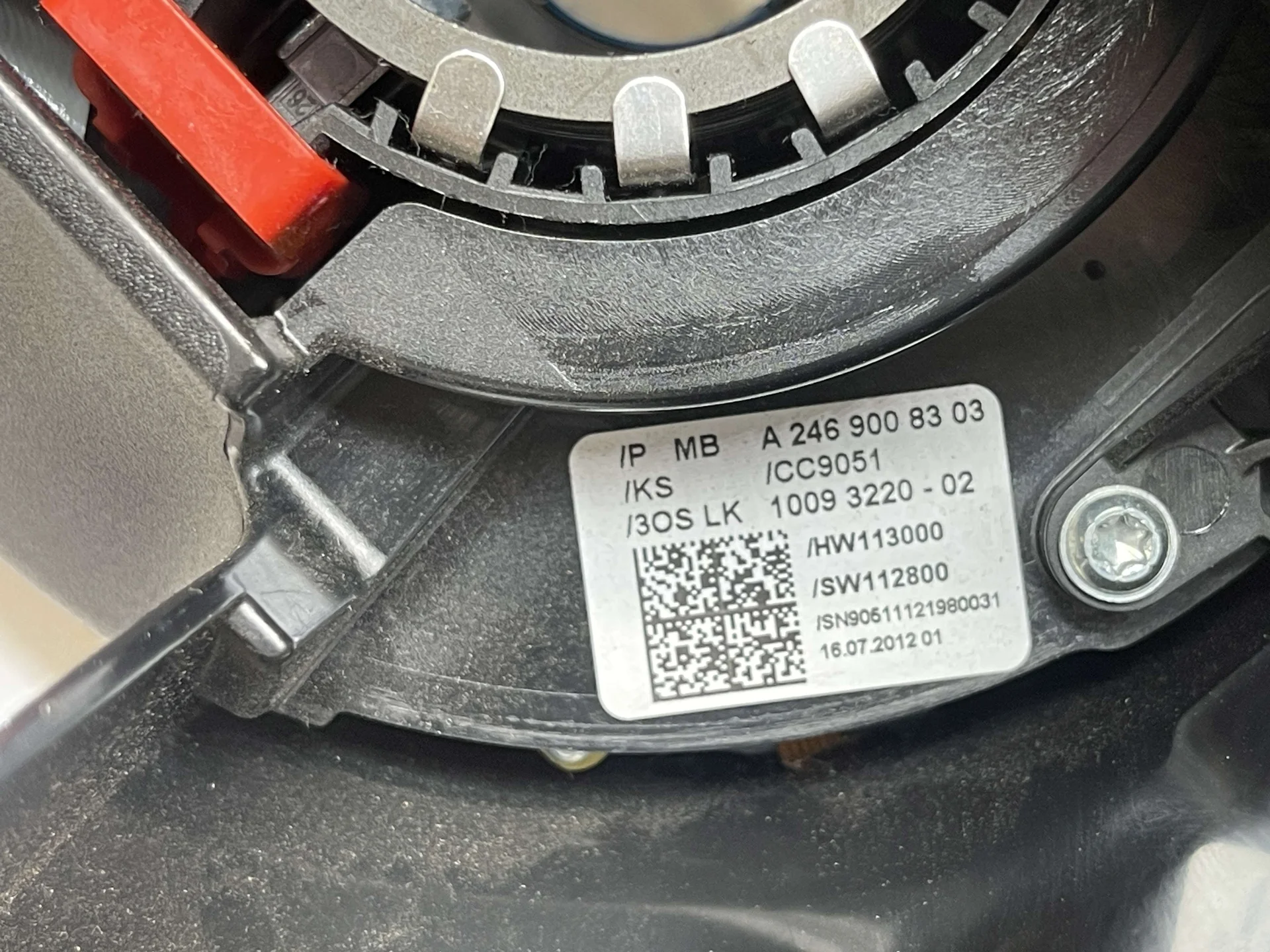 Переключатель подрулевой Mercedes-Benz W246 270 A2469008303 - миниатюра 6