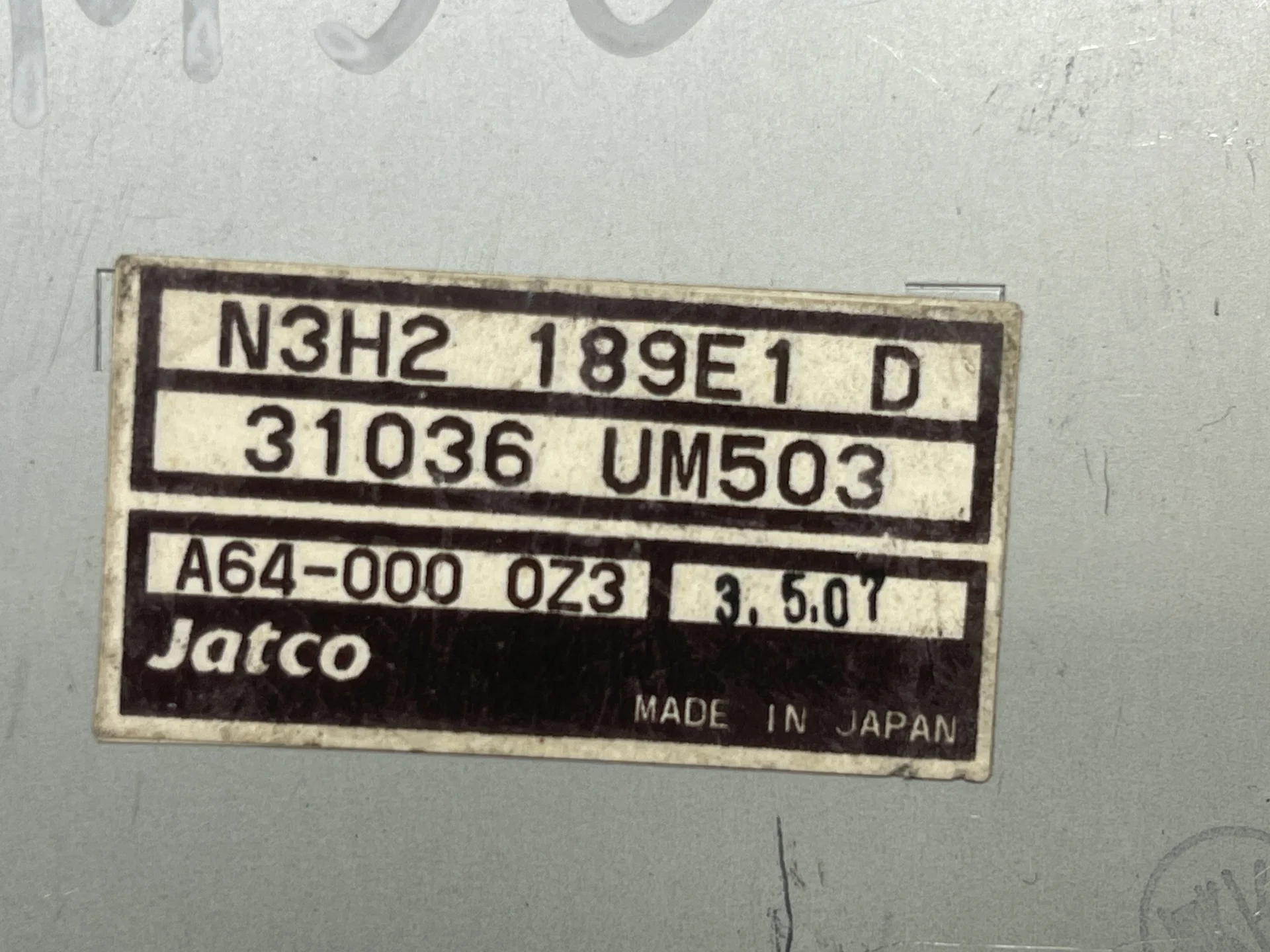 Блок управления АКПП Mazda RX-8 SE  N3H2189E1D - миниатюра 3