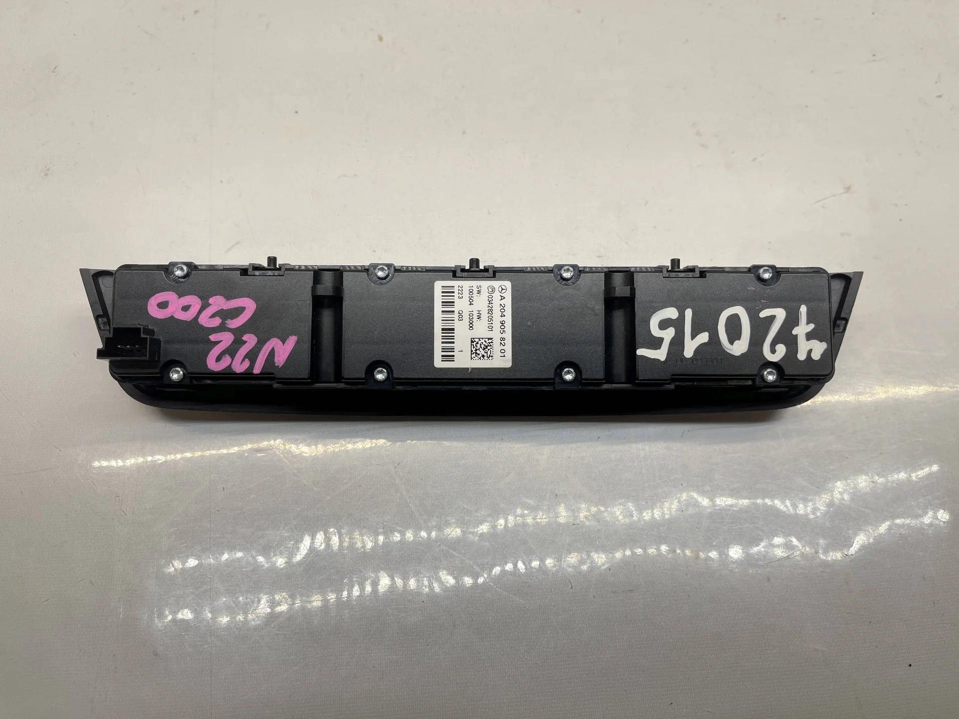 Блок кнопок Mercedes-Benz W204 271 A2049058201 - миниатюра 2