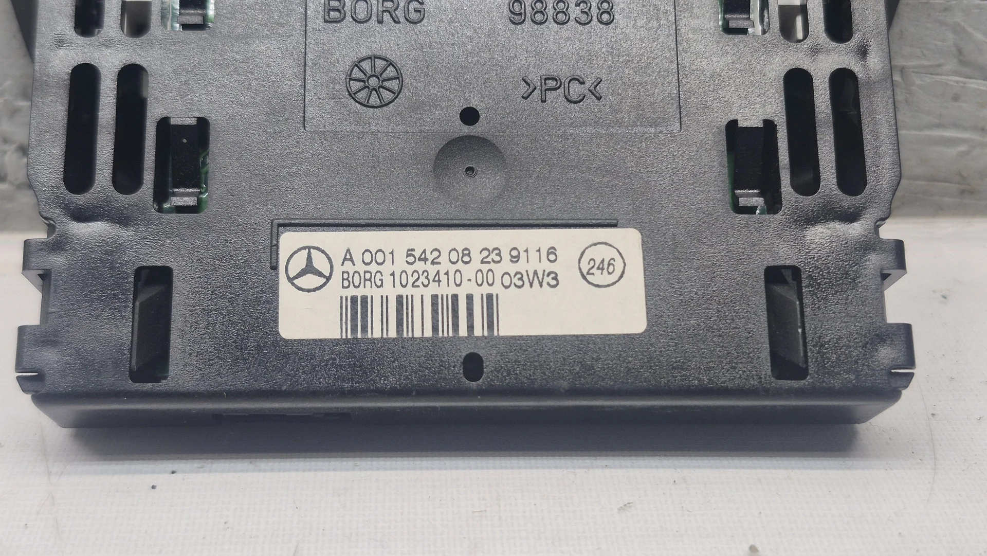 Дисплей парктроника Mercedes-Benz R230  A0015420823 - миниатюра 3