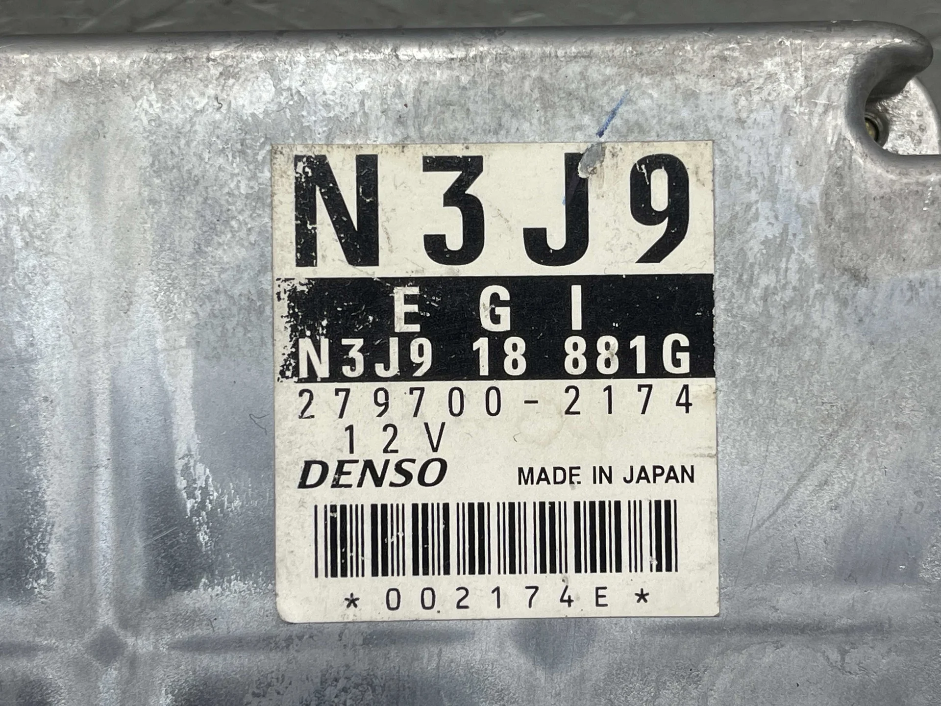Блок управления двигателем Mazda RX-8 SE  N3J918881G - миниатюра 3