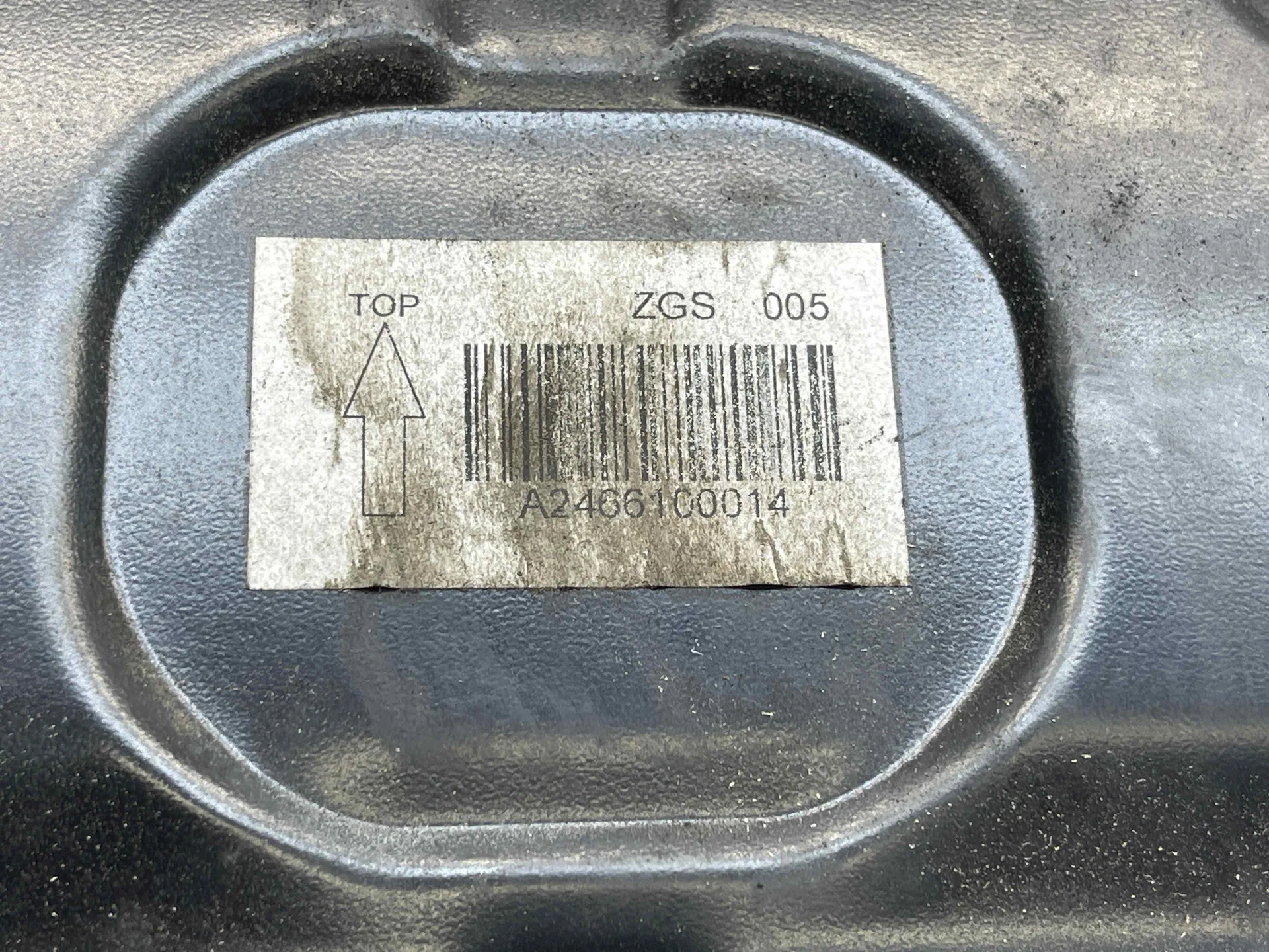 Усилитель заднего бампера Mercedes-Benz W246 270 A2466101100 - миниатюра 3