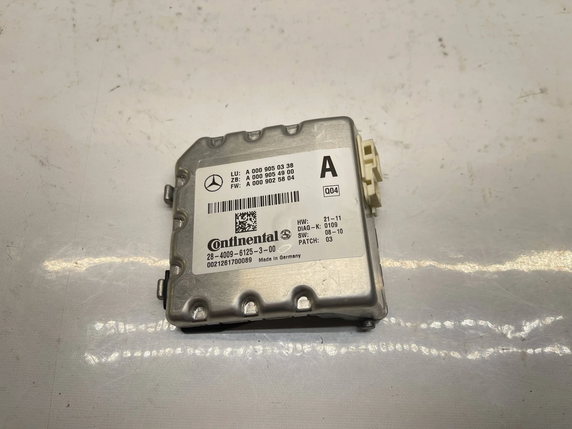 Команд Mercedes-Benz W204 271 A0009050338 - миниатюра 3