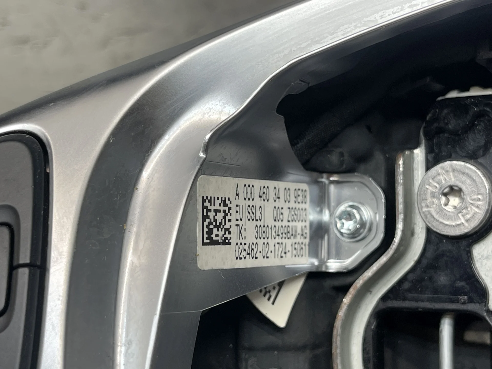 Руль Mercedes-Benz C117 270 A0004603403 - миниатюра 5