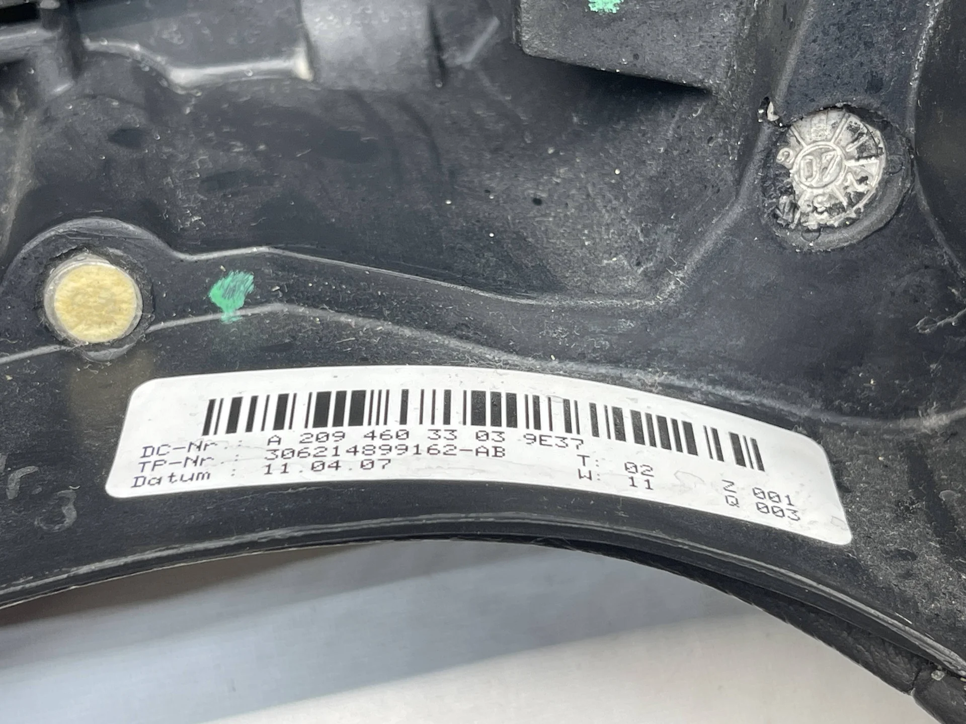 Руль Mercedes-Benz W211 272 A2094603303 - миниатюра 6