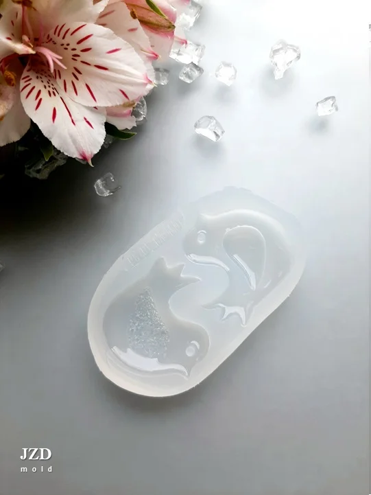 Силиконовый молд «Птички» - миниатюра 3