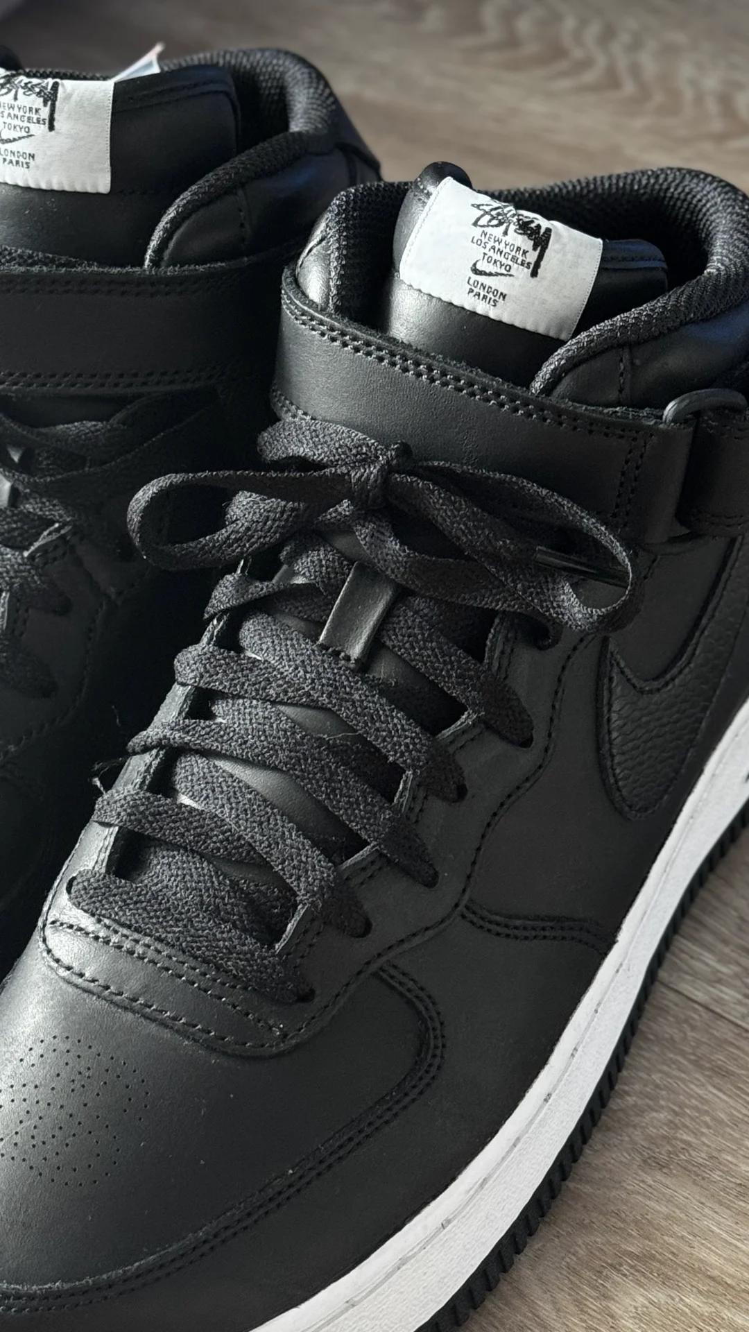 Nike Stussy x Air Force 1 - миниатюра 2