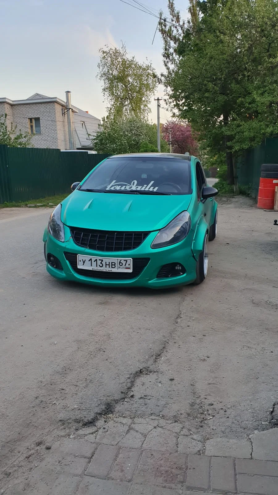 Пластиковый капот opel corsa d - миниатюра 3