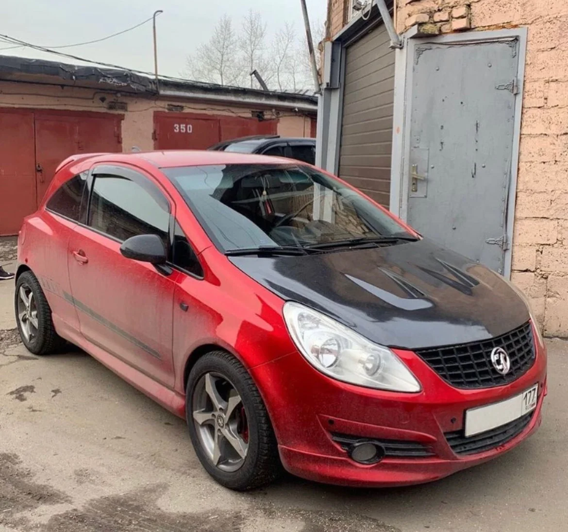 Пластиковый капот opel corsa d - миниатюра 4