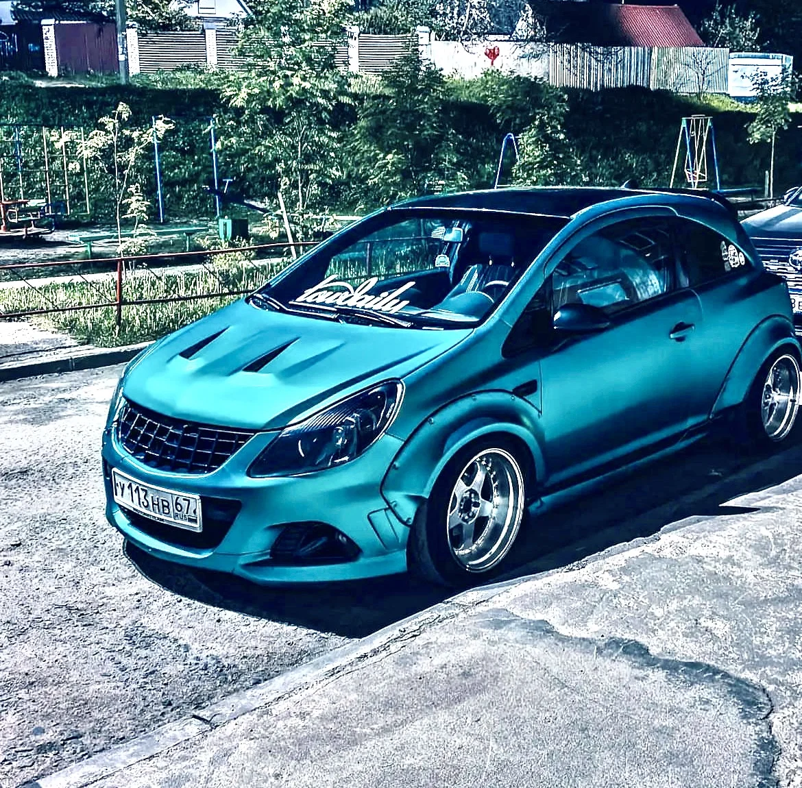 Пластиковый капот opel corsa d - миниатюра 6