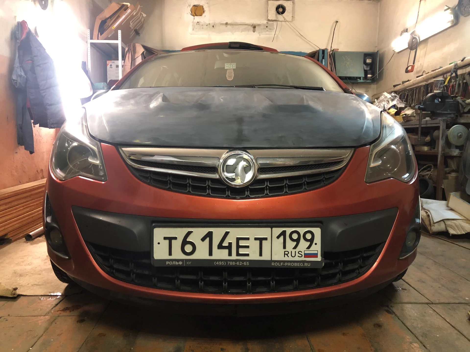 Пластиковый капот opel corsa d - миниатюра 10