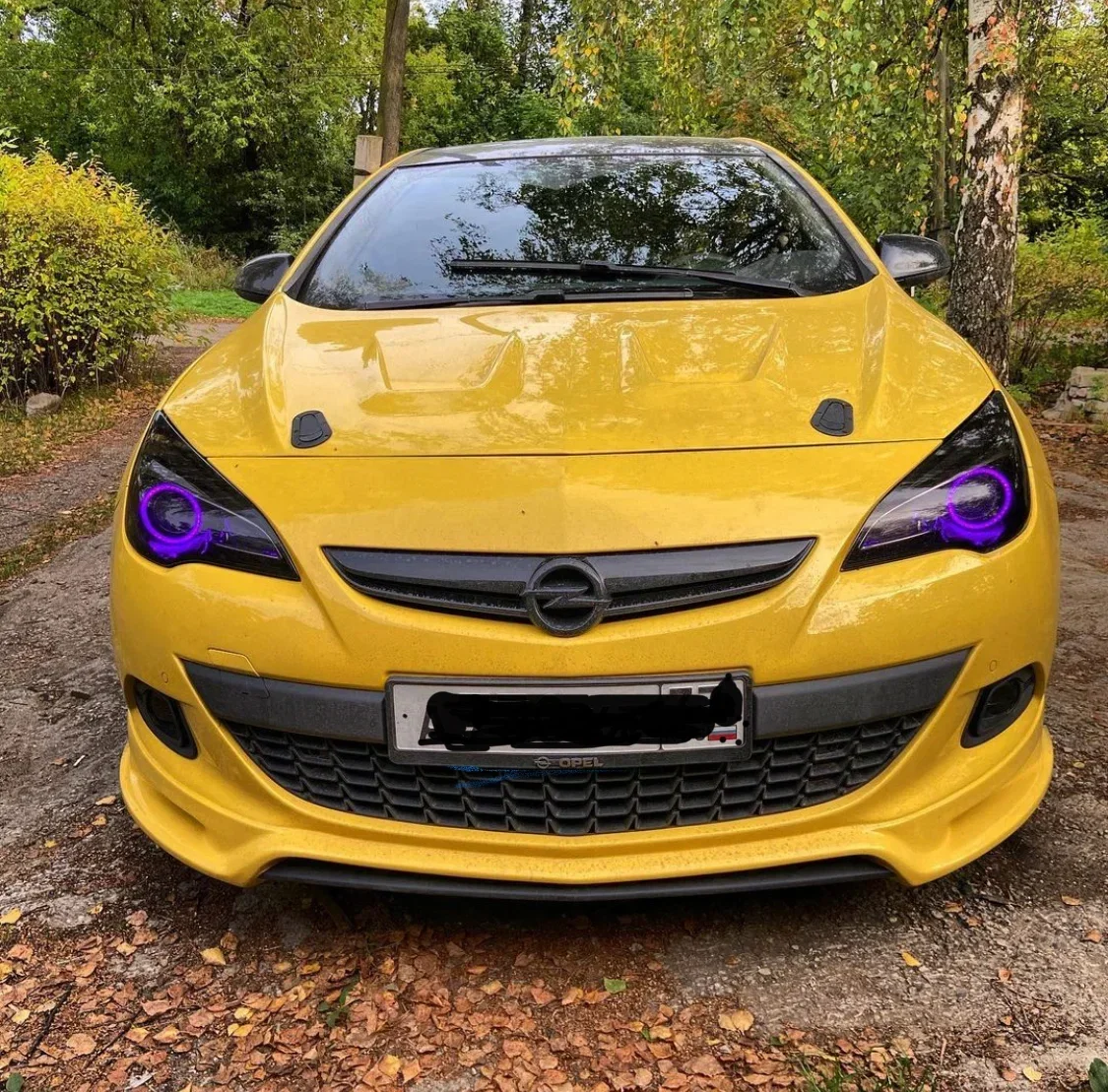 Тюнинг капот на Опель Астра GTC/OPC J - миниатюра 2