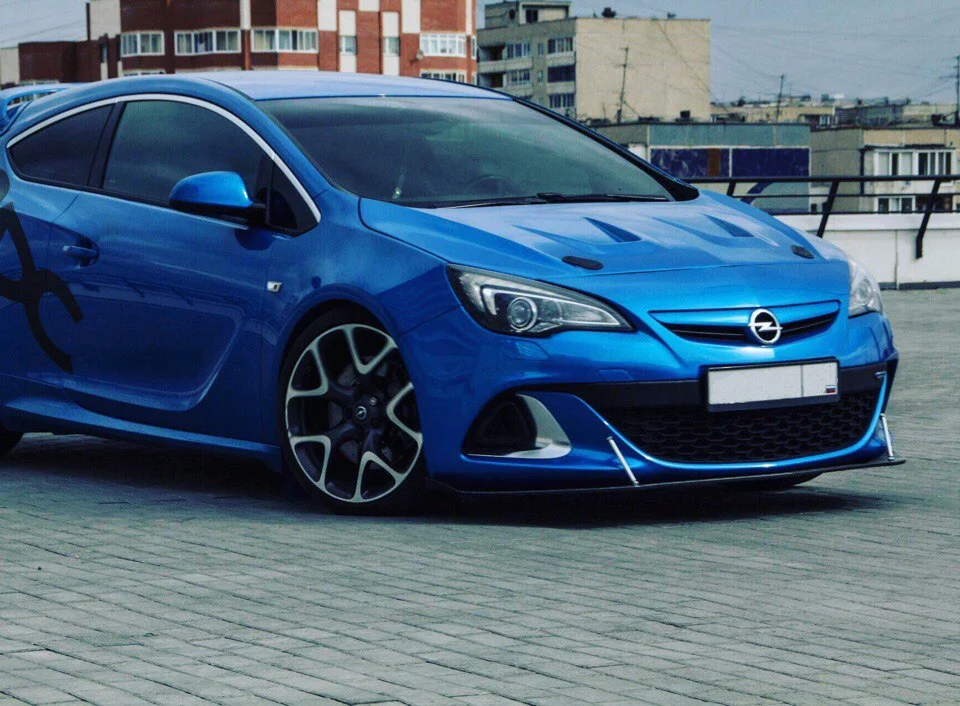 Тюнинг капот на Опель Астра GTC/OPC J - миниатюра 3