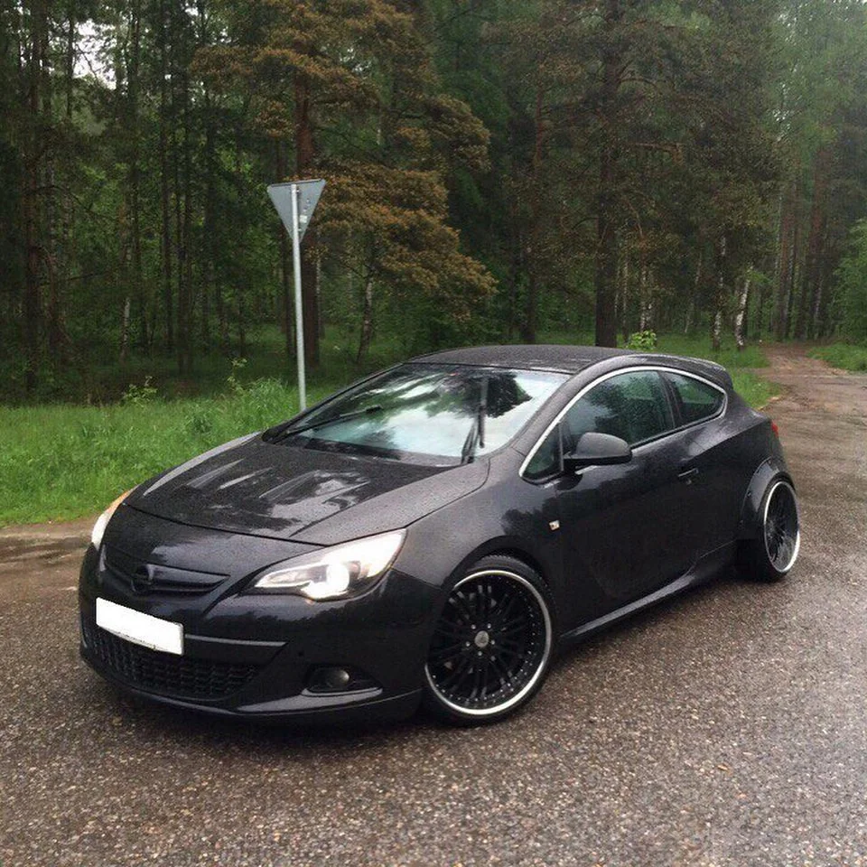 Тюнинг капот на Опель Астра GTC/OPC J - миниатюра 4