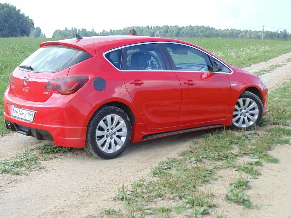 Полный комплект обвеса для Opel Astra J (дорестайл/рестайл) - миниатюра 4