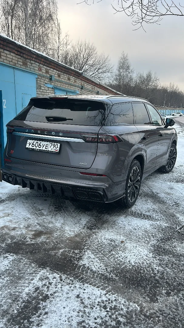 Накладка заднего бампера Jaecoo J8/Chery Tiggo 9(chn) - миниатюра 2