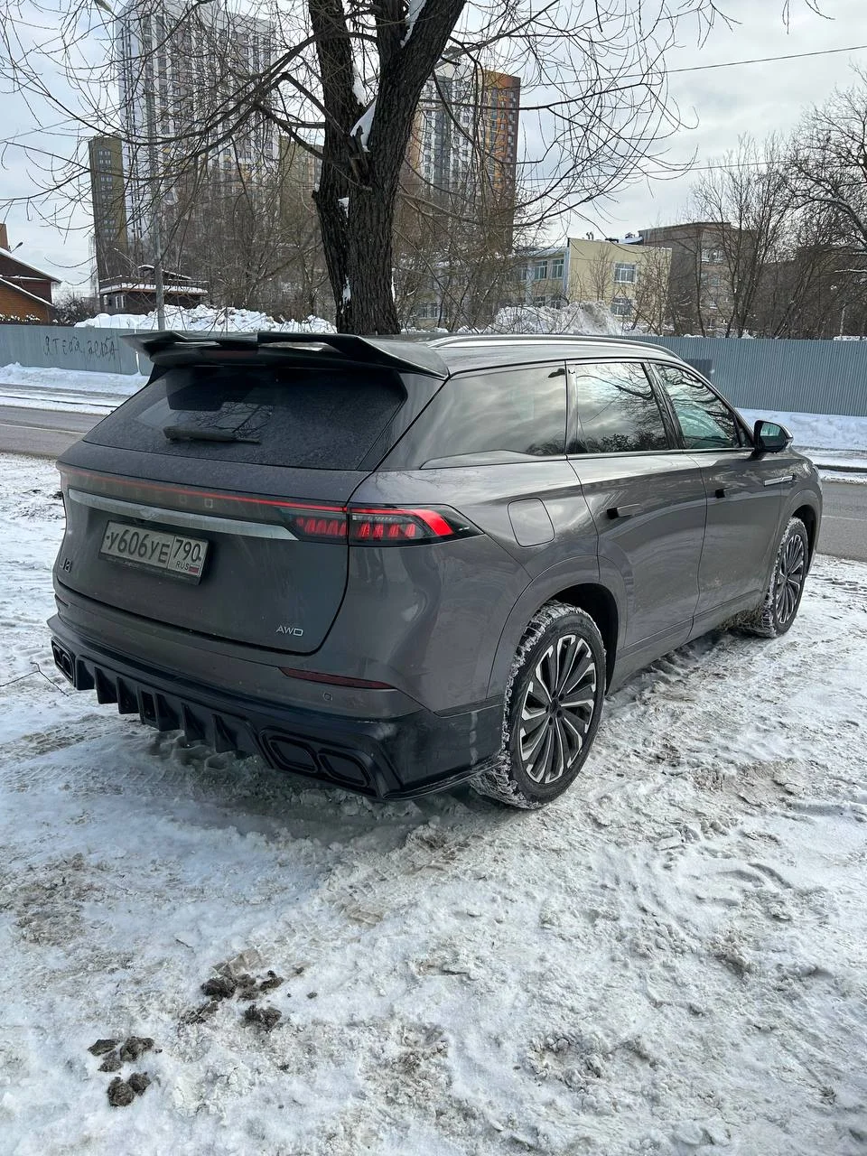 Накладка заднего бампера Jaecoo J8/Chery Tiggo 9(chn) - миниатюра 3