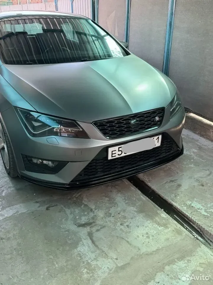 Сплиттер переднего бампера для Seat Leon - миниатюра 2