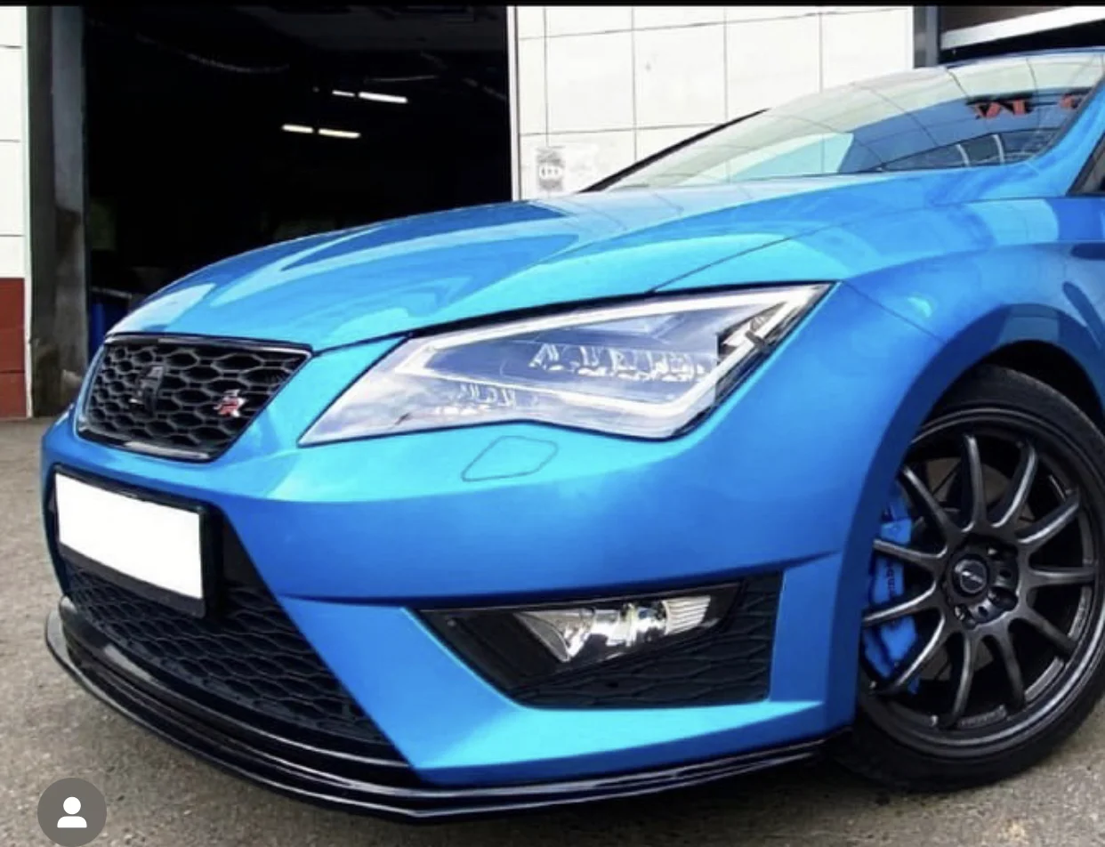 Сплиттер переднего бампера для Seat Leon - миниатюра 6