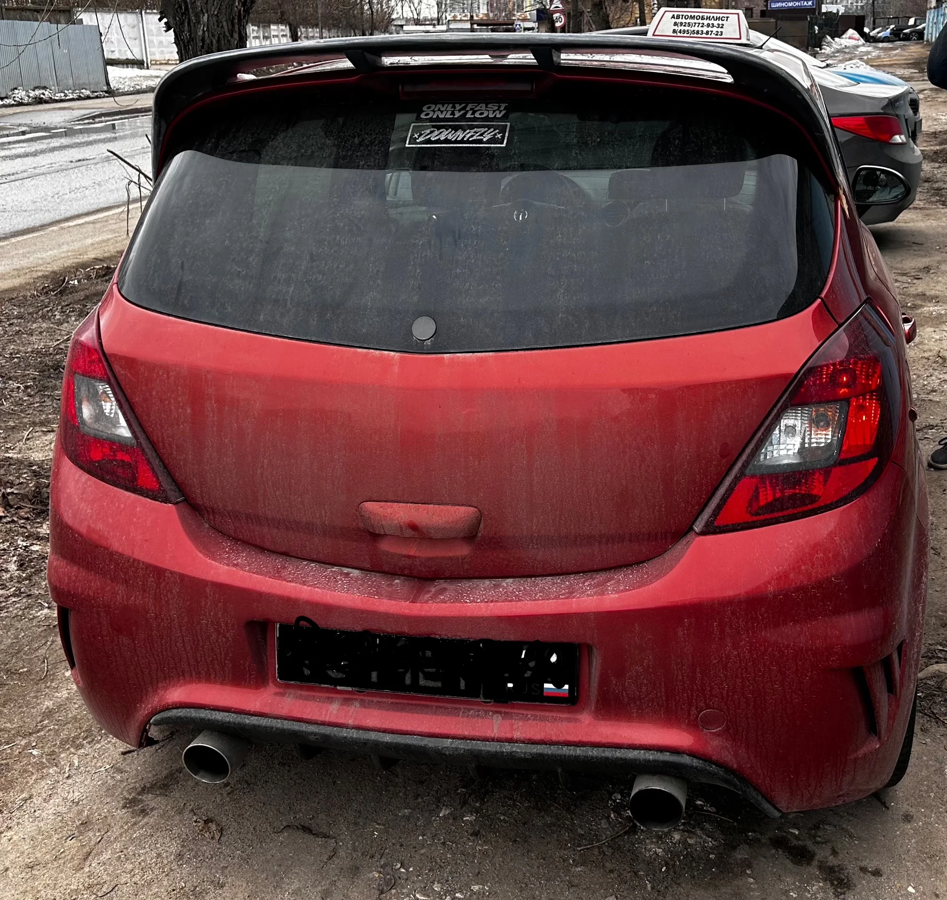 Комплект спойлеров на крышку багажника для Opel Corsa D(5дверей) - миниатюра 7