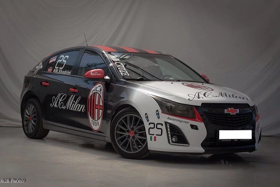 Пластиковые крылья для Chevrolet Cruze - миниатюра 2