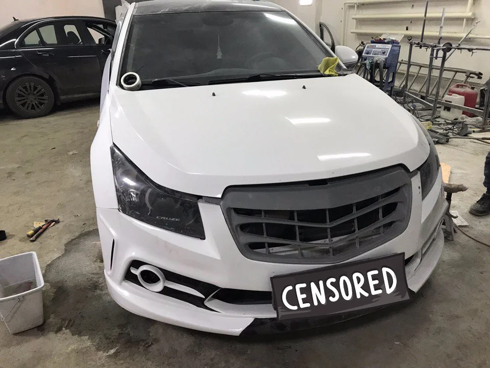 Решетка радиатора Chevrolet Cruze - миниатюра 2