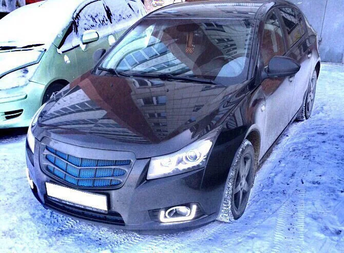 Решетка радиатора Chevrolet Cruze - миниатюра 3