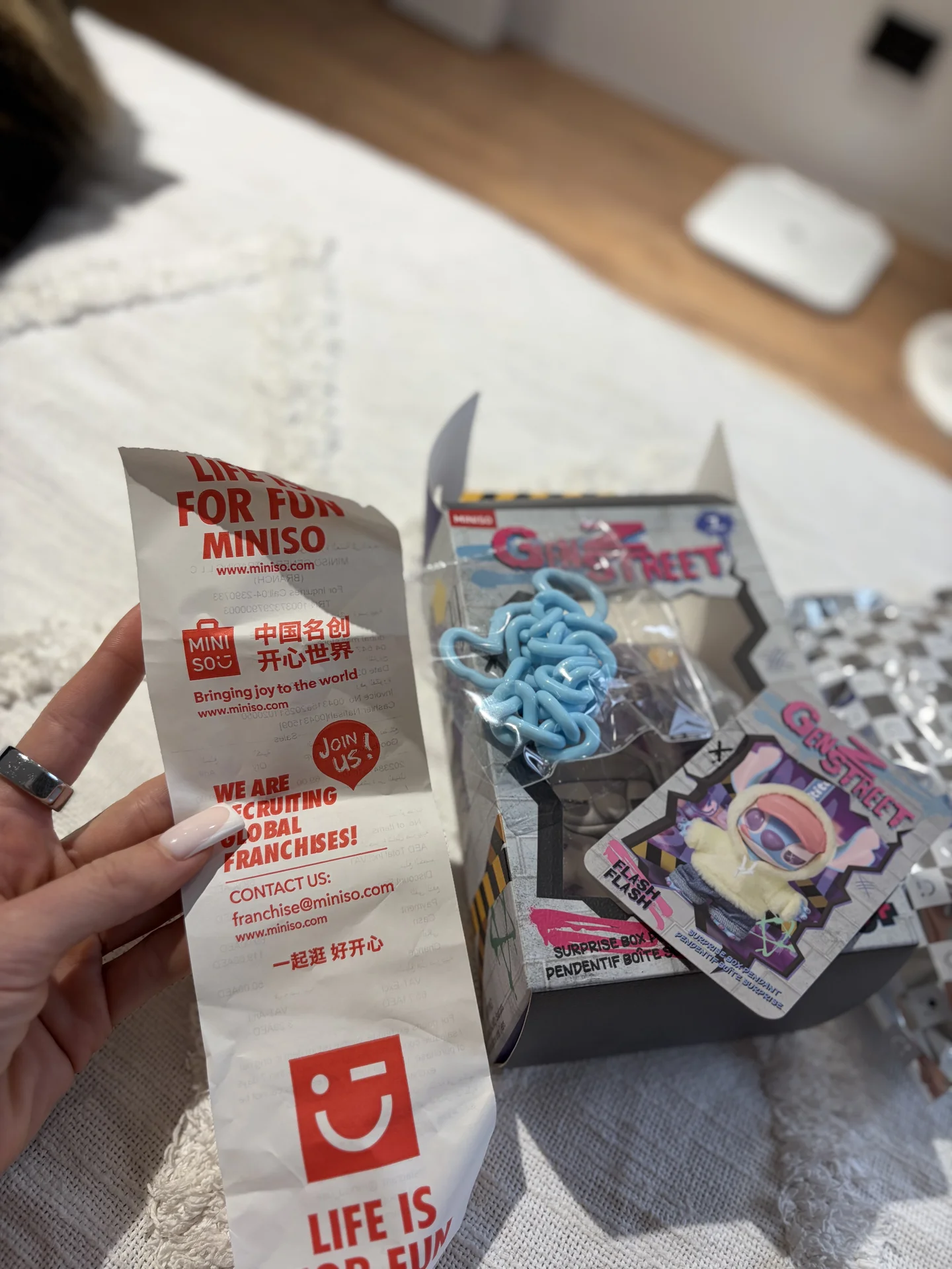 Коллекционная игрушка Стич miniso - миниатюра 4