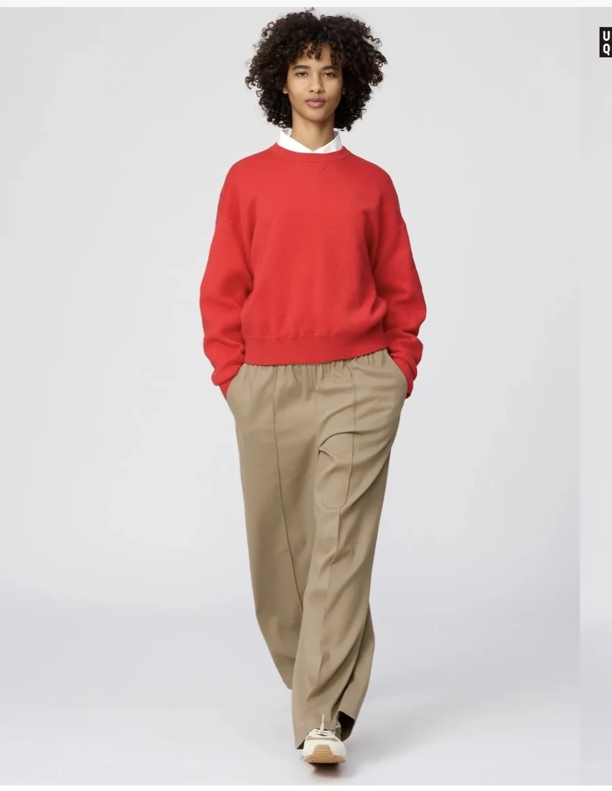 Uniqlo хб свитер новый - миниатюра 3