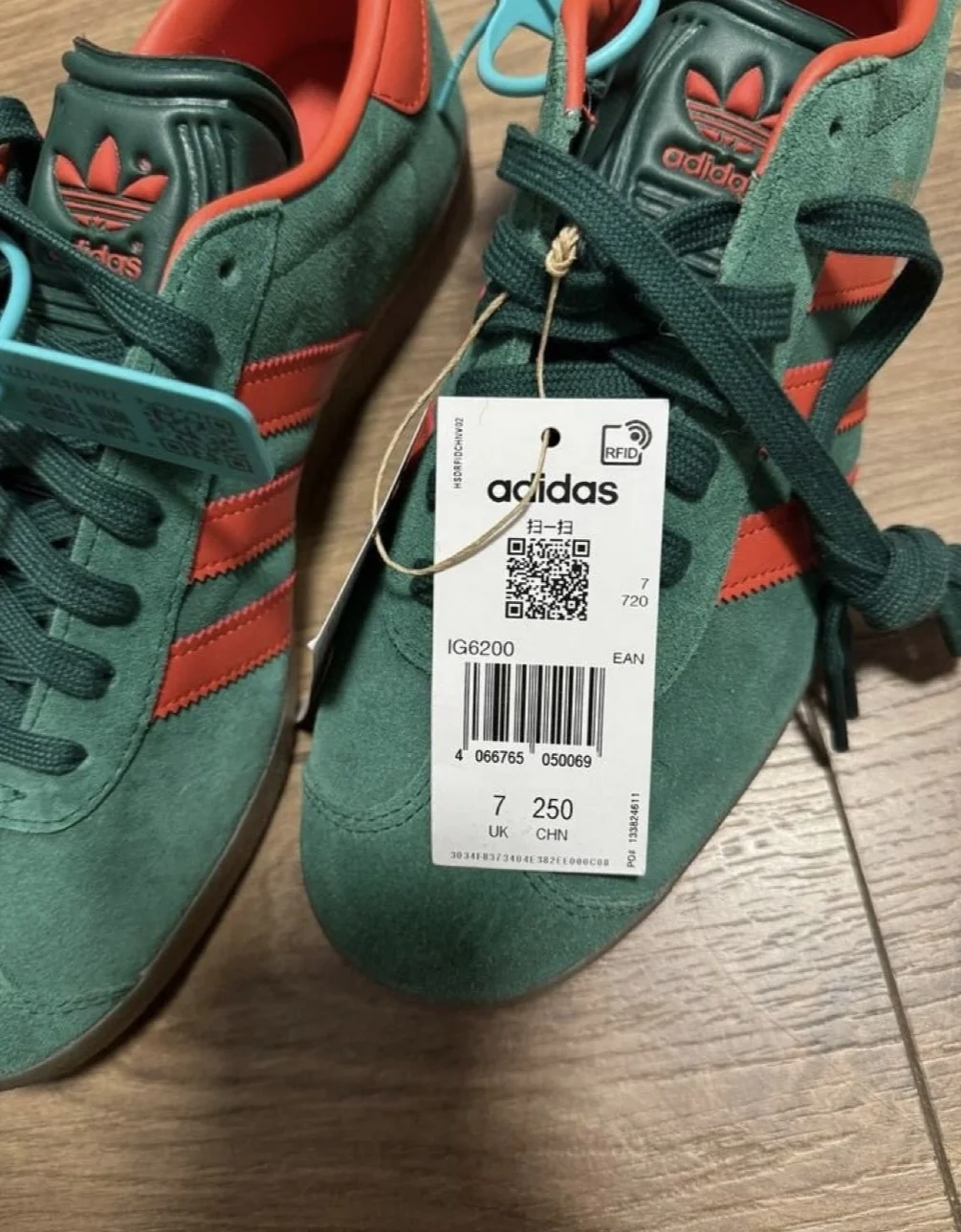 Кеды adidas gazelle (оригинал) - миниатюра 2