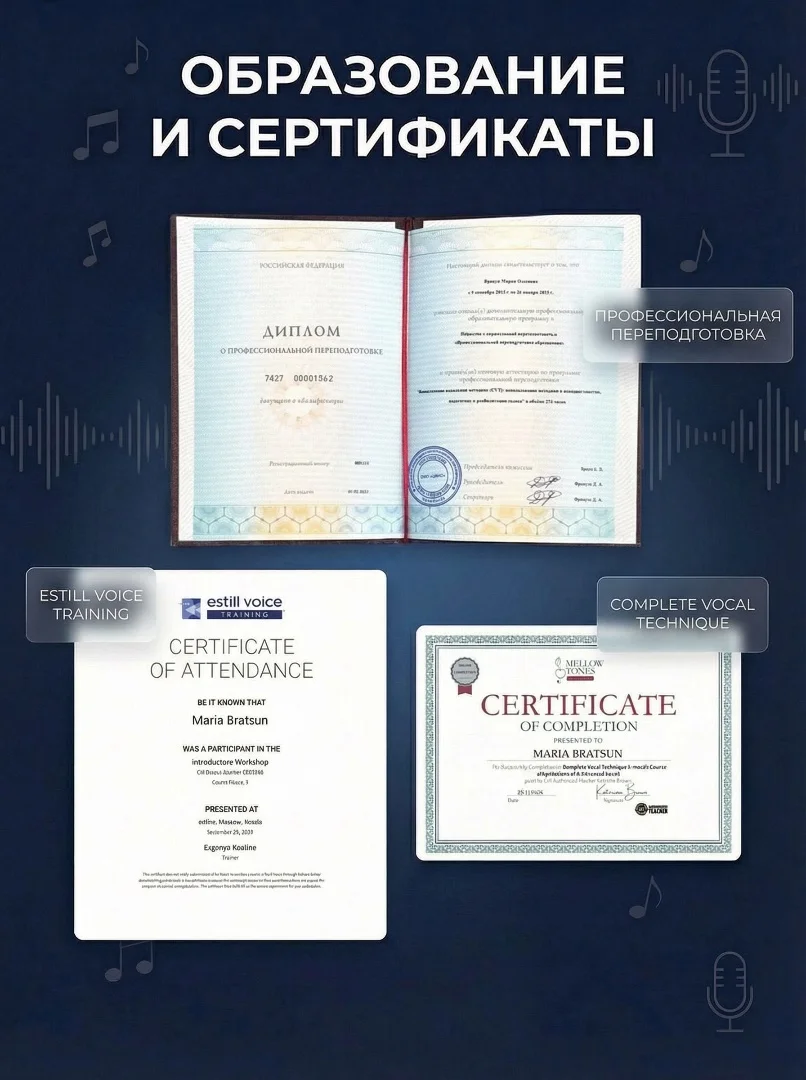 Педагог по эстрадному вокалу - миниатюра 2