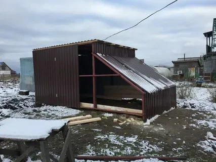 Углярка для хранения угля