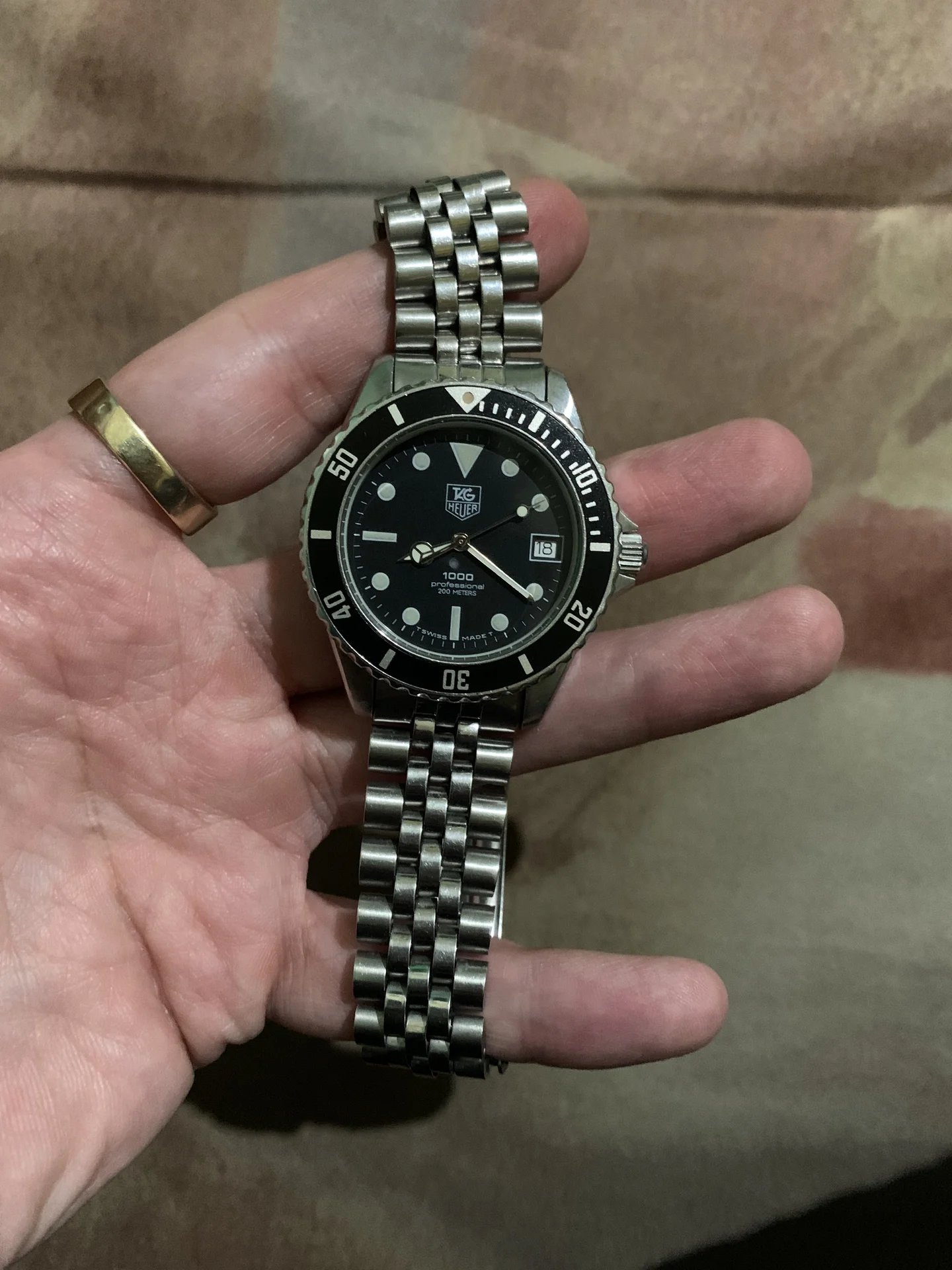 Часы tag heuer 1000 professional - миниатюра 4