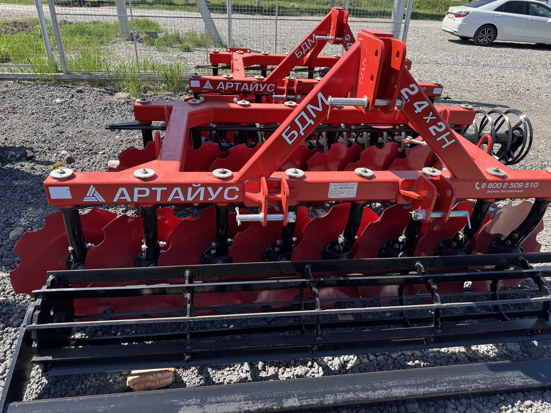 Борона дисковая дискатор бдм 2,4х2Н Артайус - миниатюра 6