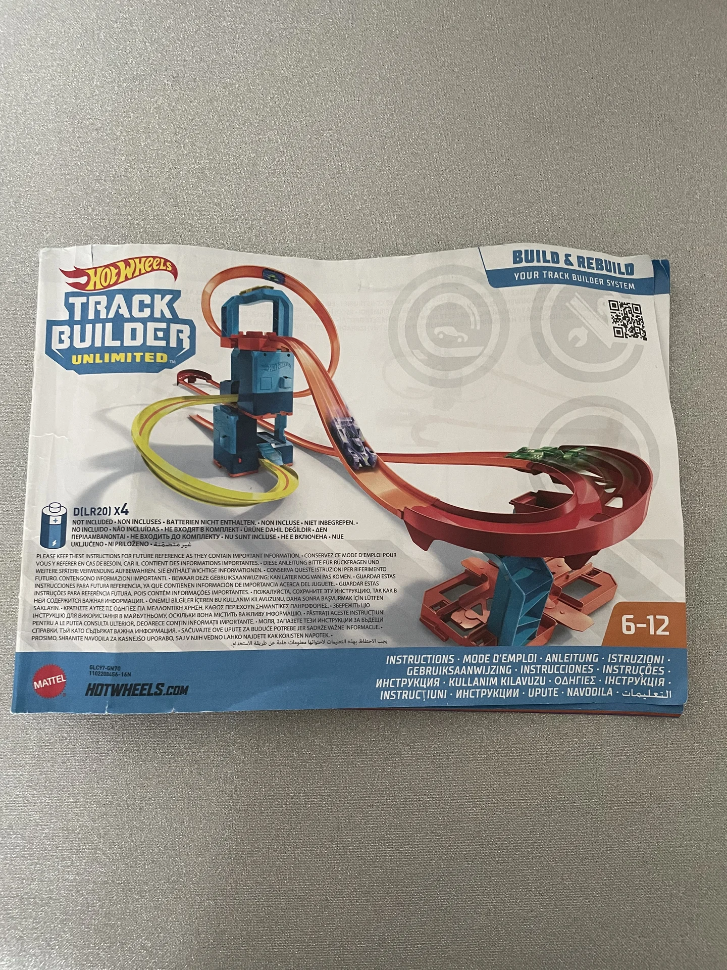 Hot wheels track builder unlimited - миниатюра 6