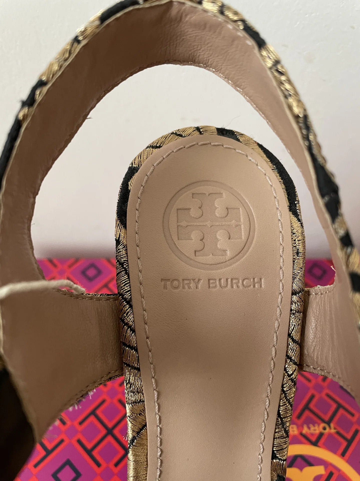 Новые золотые босоножки Tory Burch, р.36 - миниатюра 5