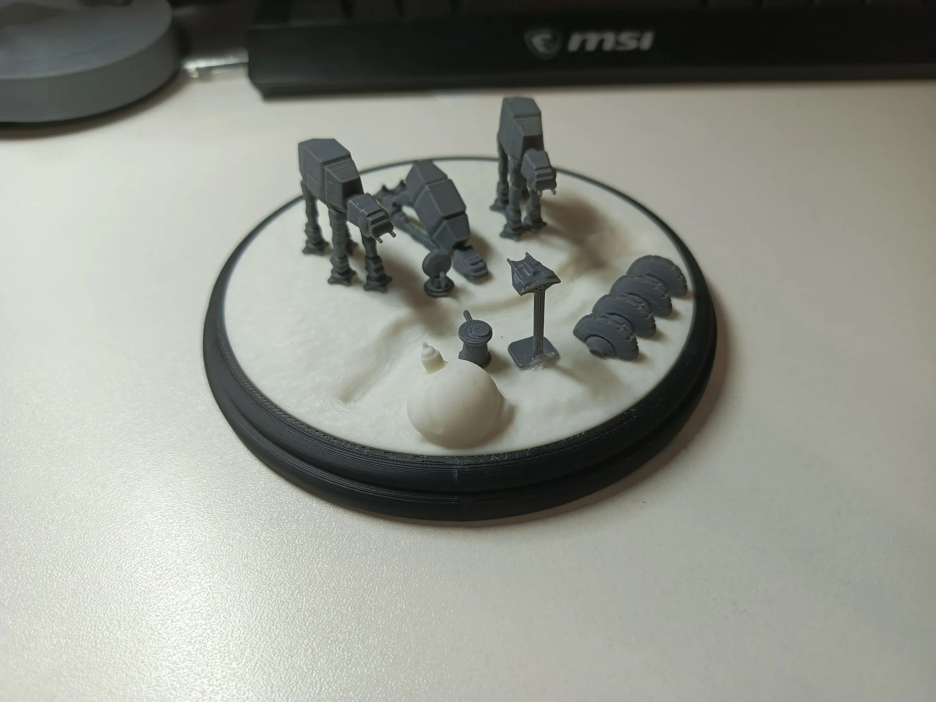 Мини диорама star Wars из пятого эпизода - миниатюра 3