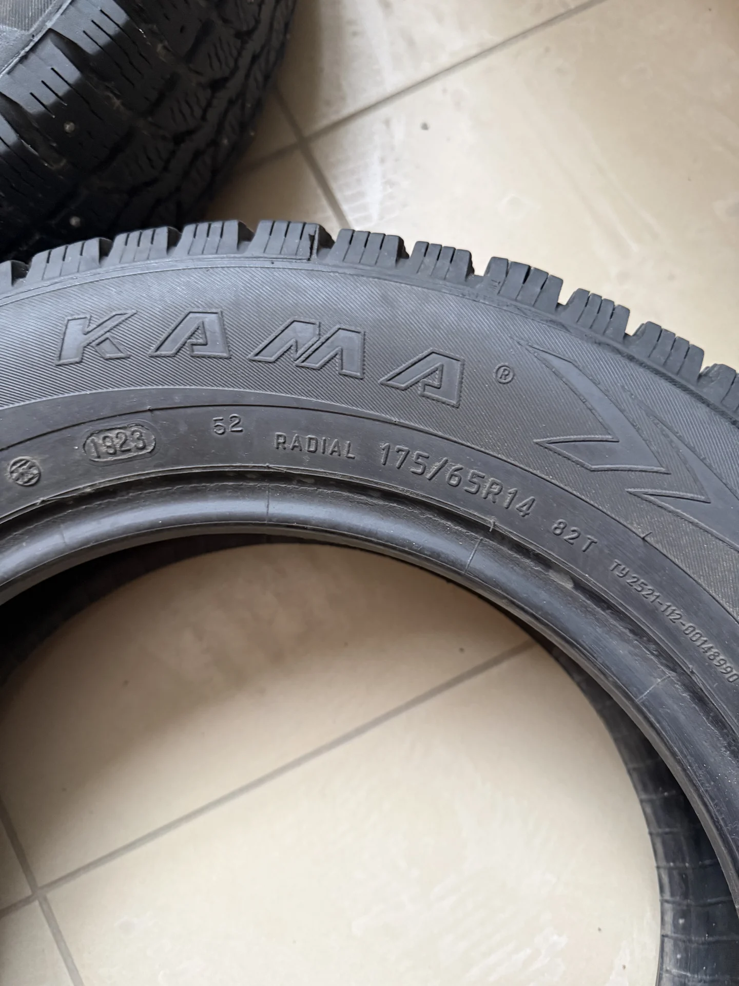 Зимняя резина Кама r14 175/65 - миниатюра 2