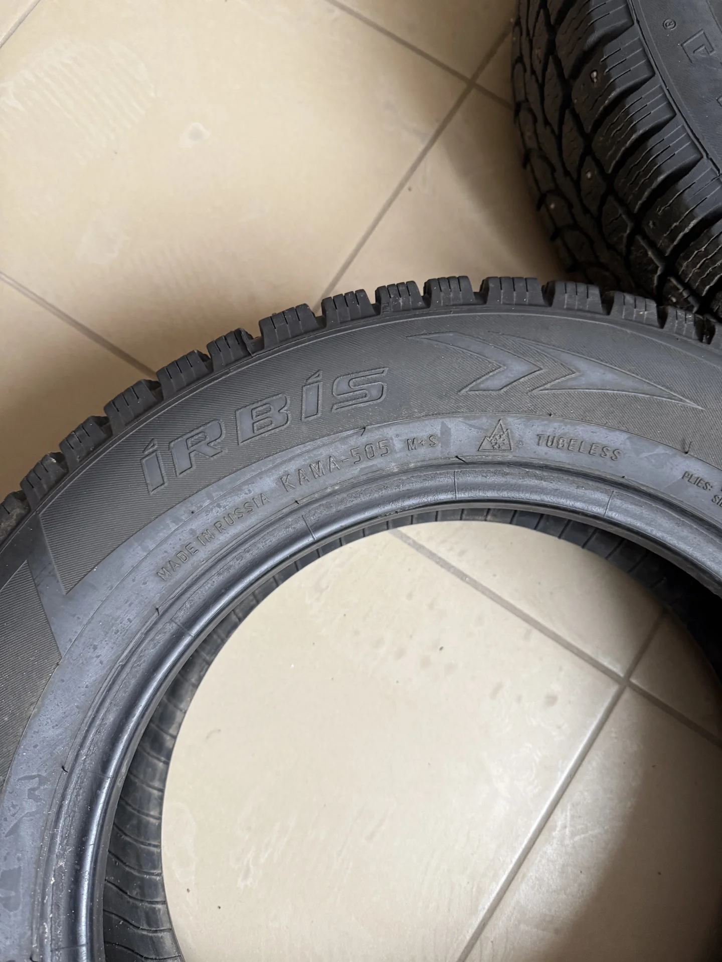 Зимняя резина Кама r14 175/65 - миниатюра 3