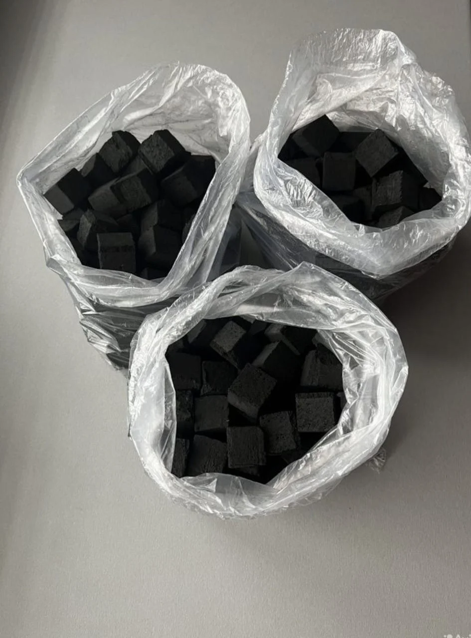 уголь для кальяна на кокосовой скорлупе - миниатюра 2