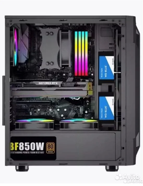 Игровой корпус для Пк atx Flagship - миниатюра 4