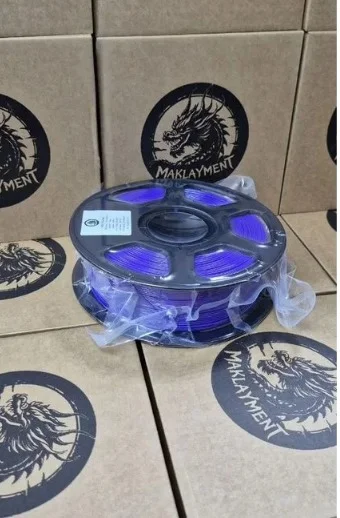 Черный Пластик для 3D печати petg 1.75мм 1кг - миниатюра 3